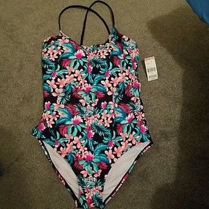 One piece bathing suit